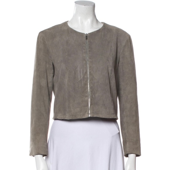 The Row Jackets & Blazers - The Row Suede Short Evening Jacket